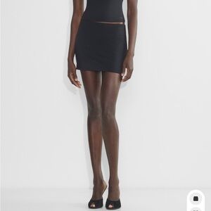 Aritzia Contour mini skirt (with built in thong)